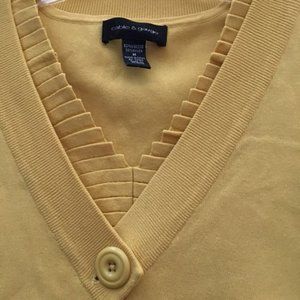 Cable & Gauge  2 pcs set  Jacket & Sleeveless Top